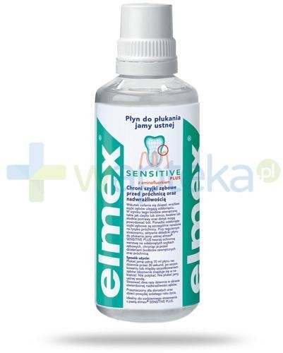 Colgate Palmolive Elmex Sensitive Plus z aminofluorkiem płyn do płukania jamy ustnej 400 ml 7063219