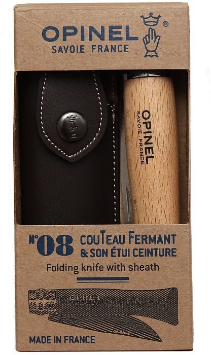 Opinel Scyzoryk Opinel No 08 Inox z etui 001089