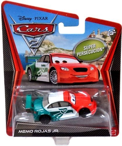 Ultimate Disney Pixar Cars 2 Movie 1: 55 die Cast Car Super Chase * * Memo rojas Jr. limitowany nakład: 2000