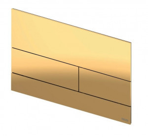 TECE 9240839 TECEsquare przycisk spłukujący z metalu do WC złoty optyczny połysk