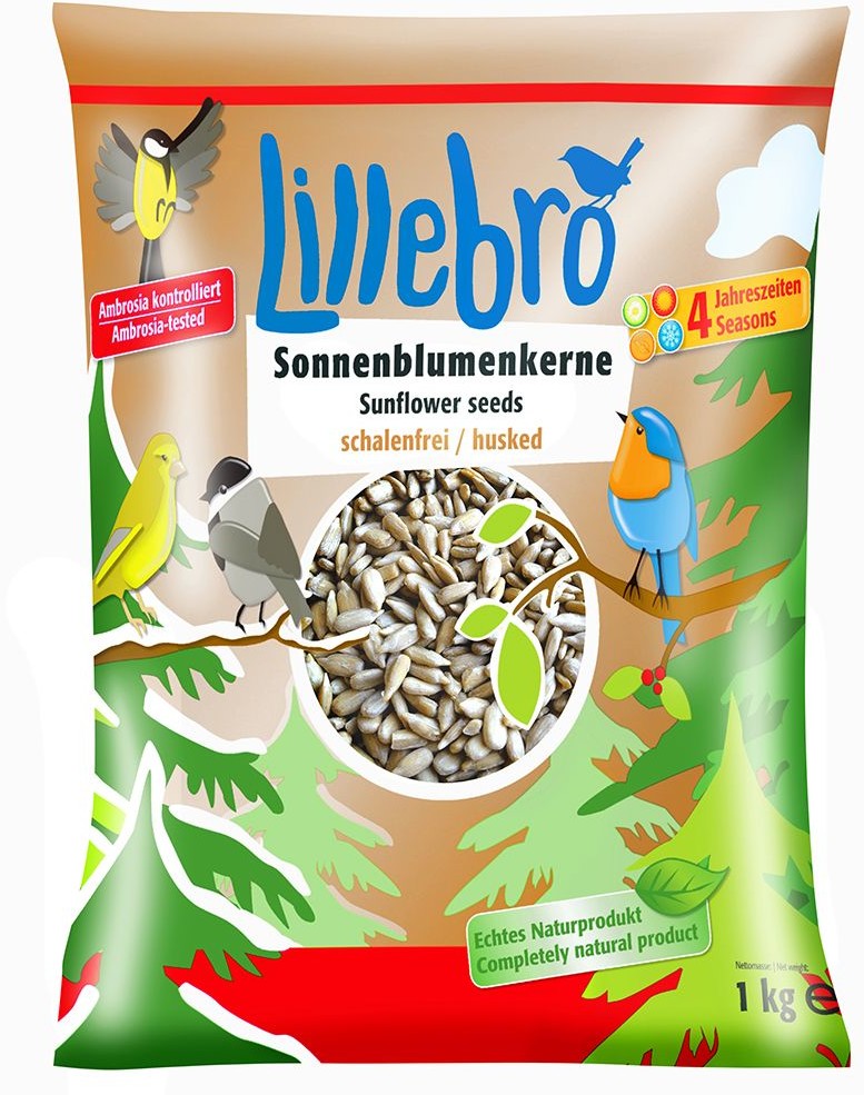 Lillebro Słonecznik łuskany - 1 kg