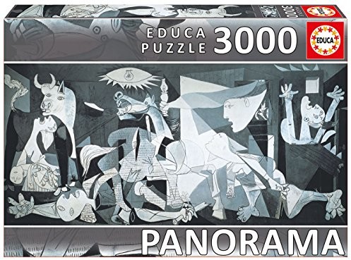 Educa 11502 - puzzle - Guernica, Pablo Picasso-Panorama, 3000-częściowy