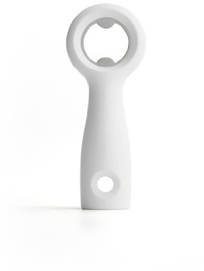 Qualy ql10 005 W otwieracz do butelek z tworzywa sztucznego 2,1 x 5 x 16 cm, biały QL10005W