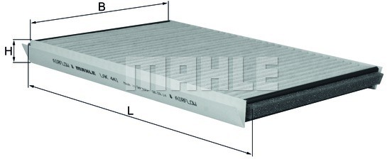Mahle FILTR PYŁKOWY KABINOWY WĘGLOWY KNECHT LAK 441 HYUNDAI I30/KIA CEED 07