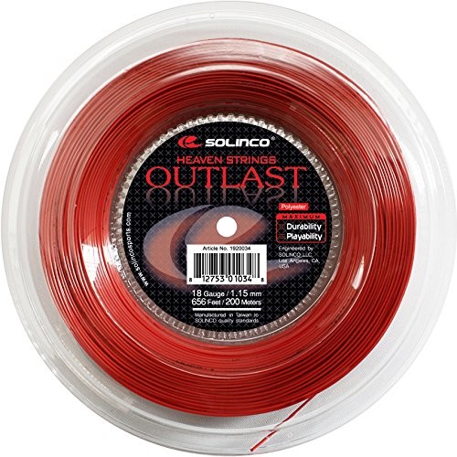 Solinco Rolka gitary Outlast, czerwony, 200 m, 0555020120800006 S-OL-17-1,2 -812753010355