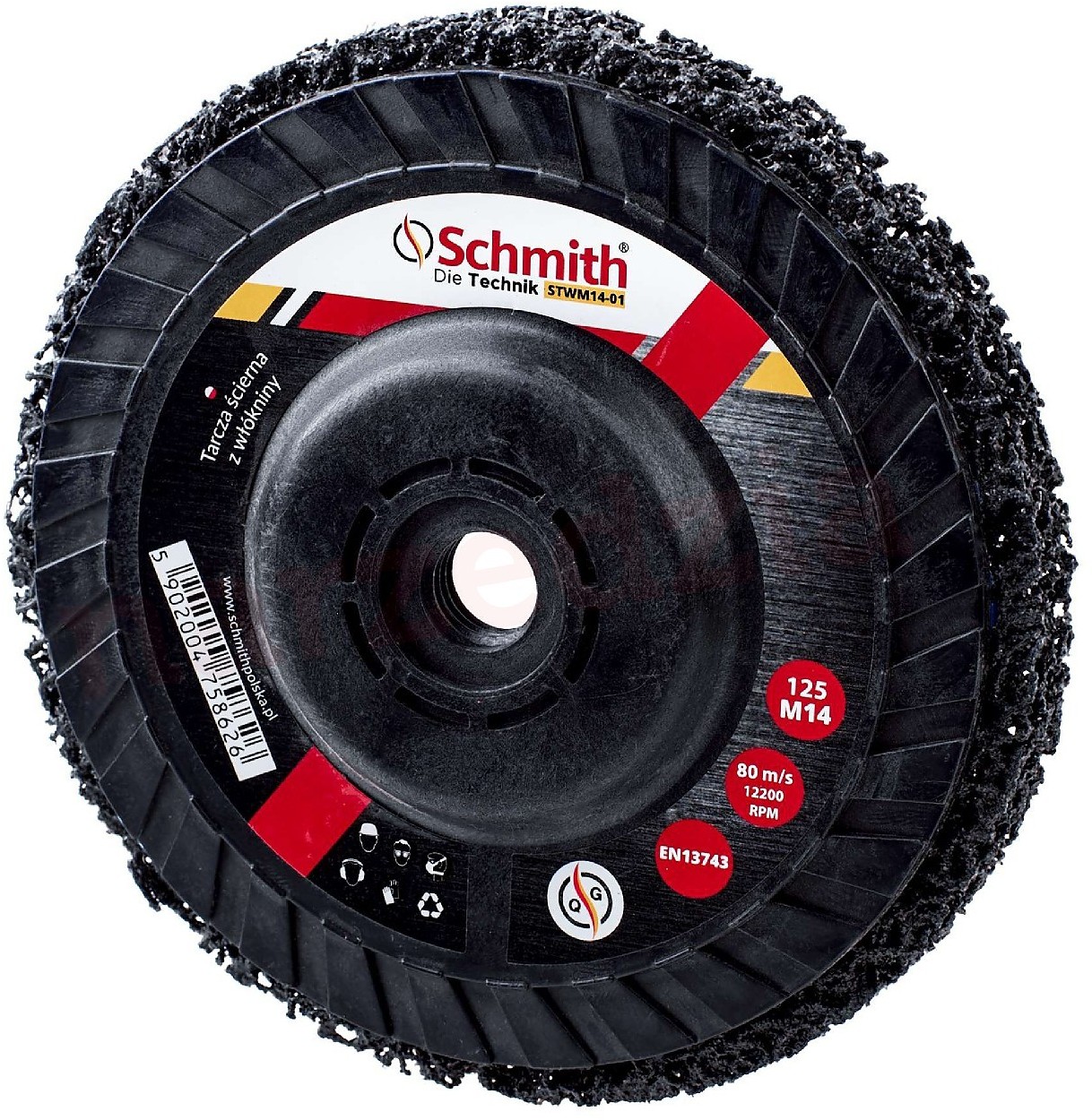 Schmith Tarcza Ścierna Włókniny 125mm STWM14-01 21086