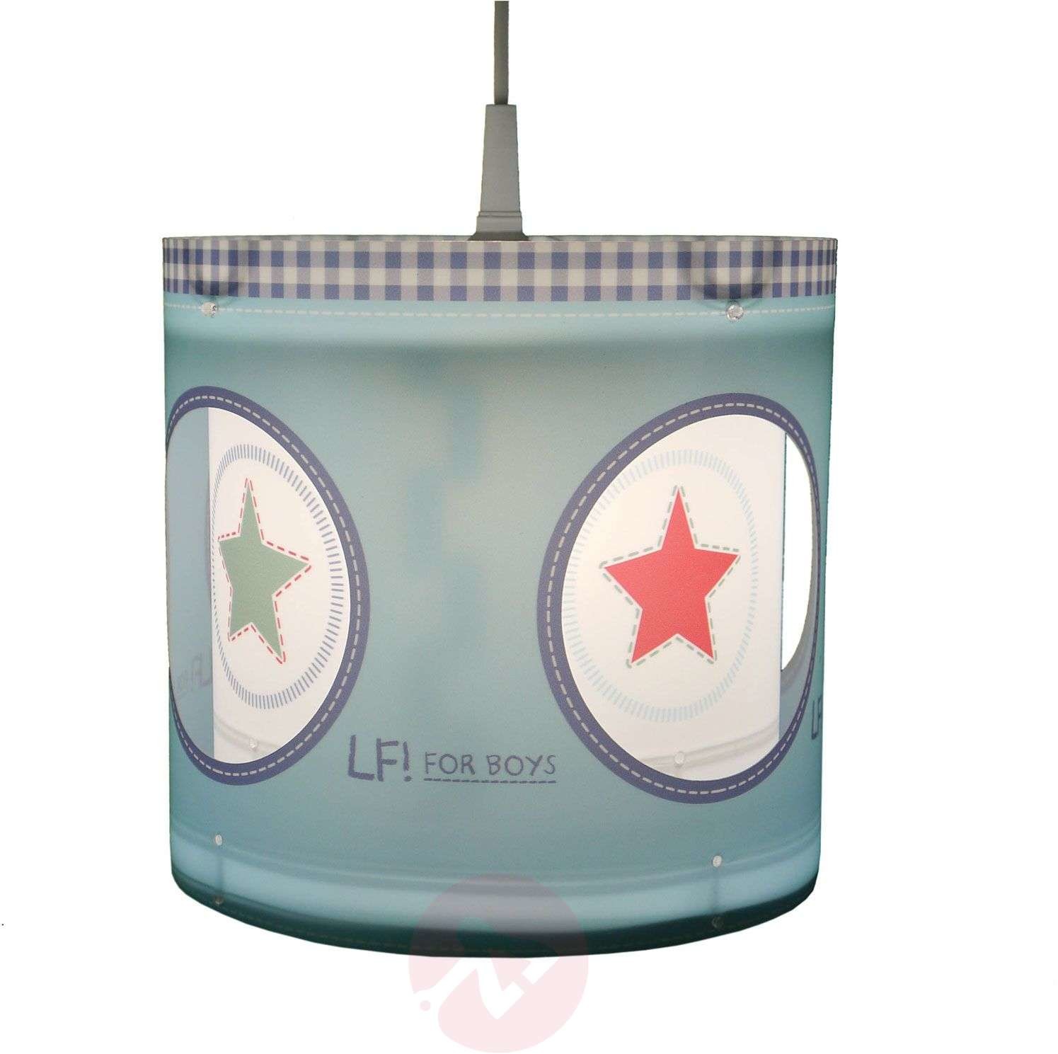 Niermann Standby Dreh-Pendelleuchte Lief for Boys in Blau