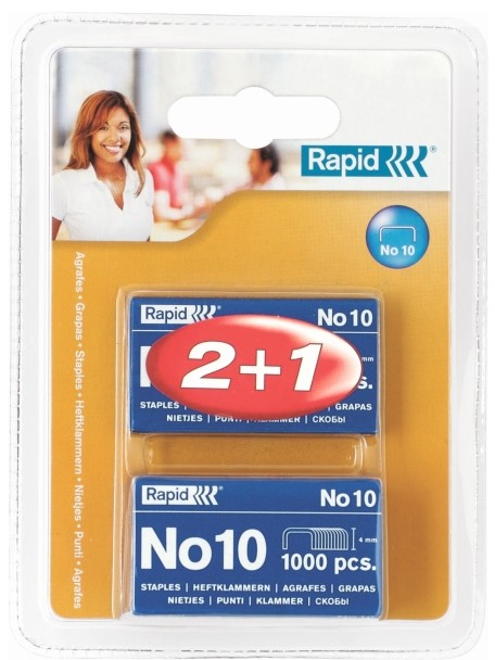 Rapid Zszywki do zszywaczy E10 3000 szt.
