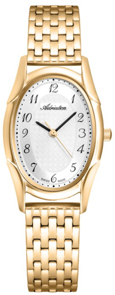 Adriatica Zegarek Damski na bransolecie A3754.1123Q Zegarek Kwarcowy Swiss Made