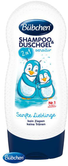 Bubchen Kids Szampon i żel pod prysznic 2w1 Sensitive 230 ml