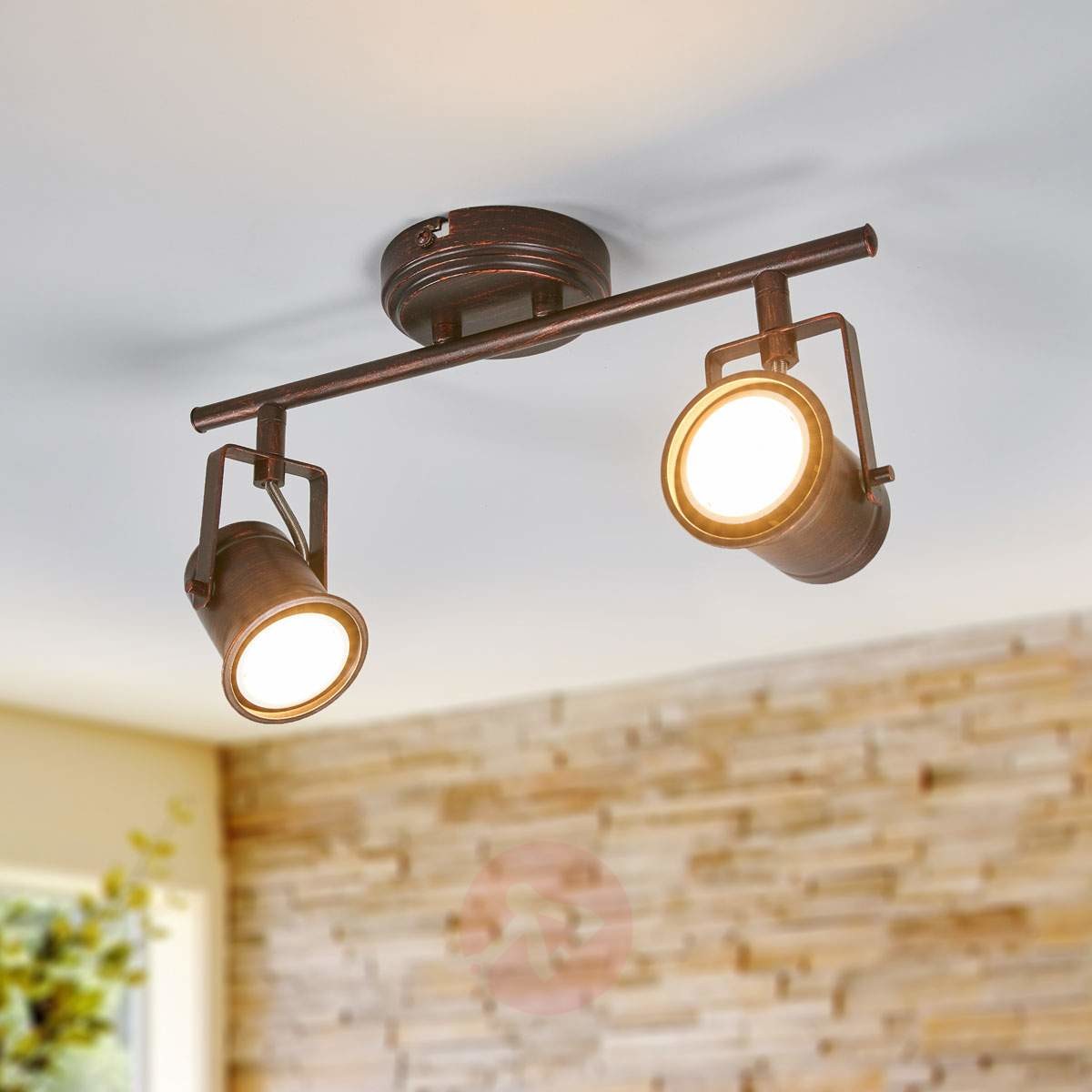 2-punktowa lampa sufitowa LED Cansu