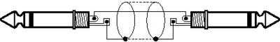 IMG Stage Line MCC-100/SW kabel instrument (6,3 MM wtyczka jack,/ ) 1 m Czarny O60410
