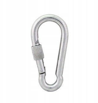 Karabińczyk Do Lin Z Zabezpieczeniem Din 5299D 5*5