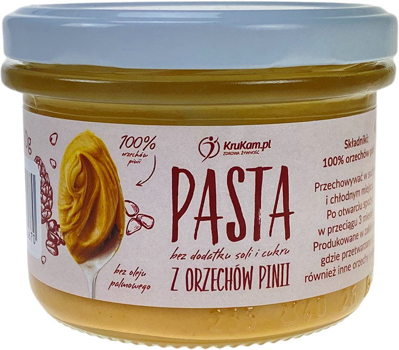 KruKam Pasta z orzechów pinii 150g