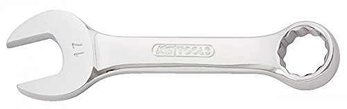 KS Tools 518.0018 Chrome Plus kluczy pierścieniowych szczękowych, bardzo krótki, 18 MM 4042146089439