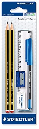 Staedtler Noris ołówka 120set BKD studentów zestaw, kartę blistrową 120SET BKD