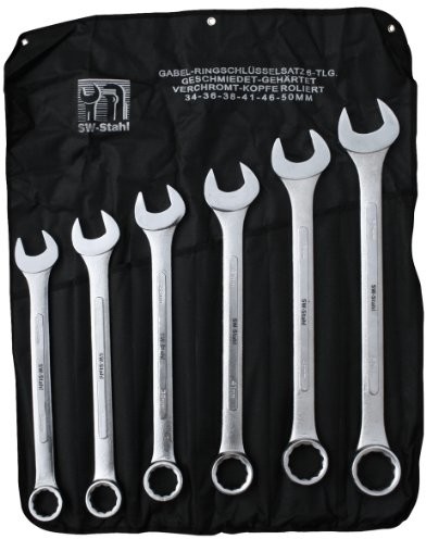SW-Stahl widelec zestaw kluczy oczkowych, stal węglowa, 00927l 00927L