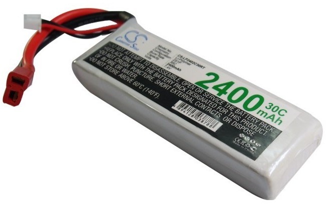 Cameron Sino 2400mAh 17.76Wh Li-Polymer 7.4V 2S 30C Cameron Sino)