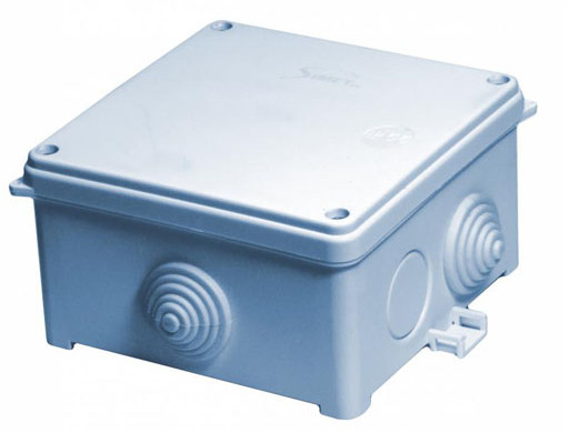 Kontakt Puszka-naścienna-dławnicowana-IP55-N110x110-biała 35130206