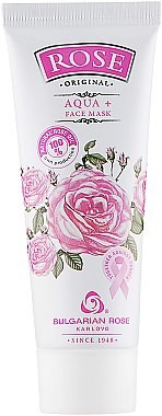 Rose Bulgarian Różana maska do twarzy Aqua+ - Bulgarian Face Mask Różana maska do twarzy Aqua+ - Bulgarian Face Mask