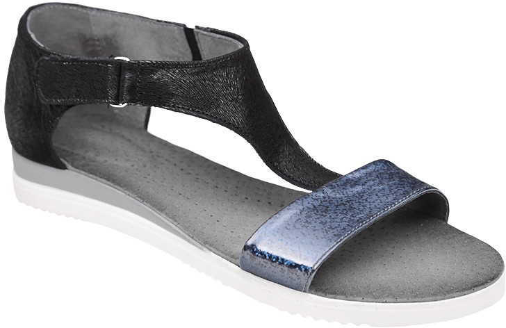 Veronii Sandały damskie 5208 Czarne 27426364