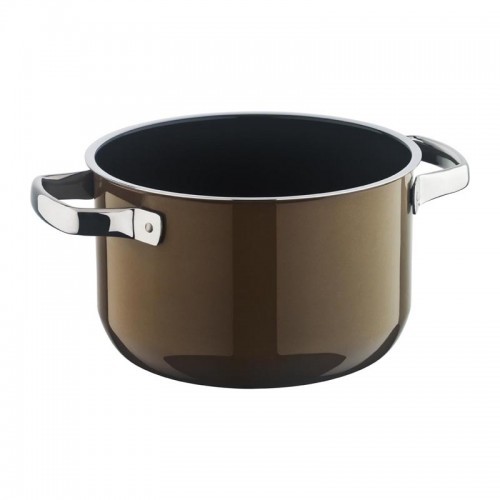 WMF Garnek wysoki 20cm, ciemny mosiądz, Fusiontec 0514375290