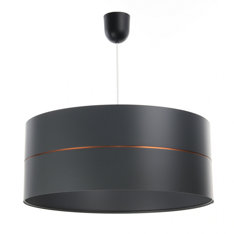 ImoLight Lampa wisząca Glamm grafitowa 40cm 0P0-008-40cm