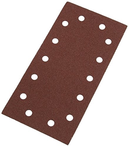 Silverline 457004 klettsch szlifierek liście, z otworami, 115 X 230 MM, zestaw  szt PCKG. 80er-ziarnistość 457004