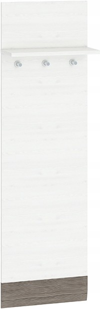 ML Meble Blanco 23 Wieszak Sosna Śnieżna/new Grey