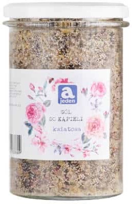 Ajeden Kwiatowa sól do kąpieli 450g Ajeden