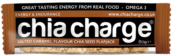 Chia Charge Baton energetyczny z nasionami chia FLAPJACK SALTED CARAMEL słony karmel 80 g