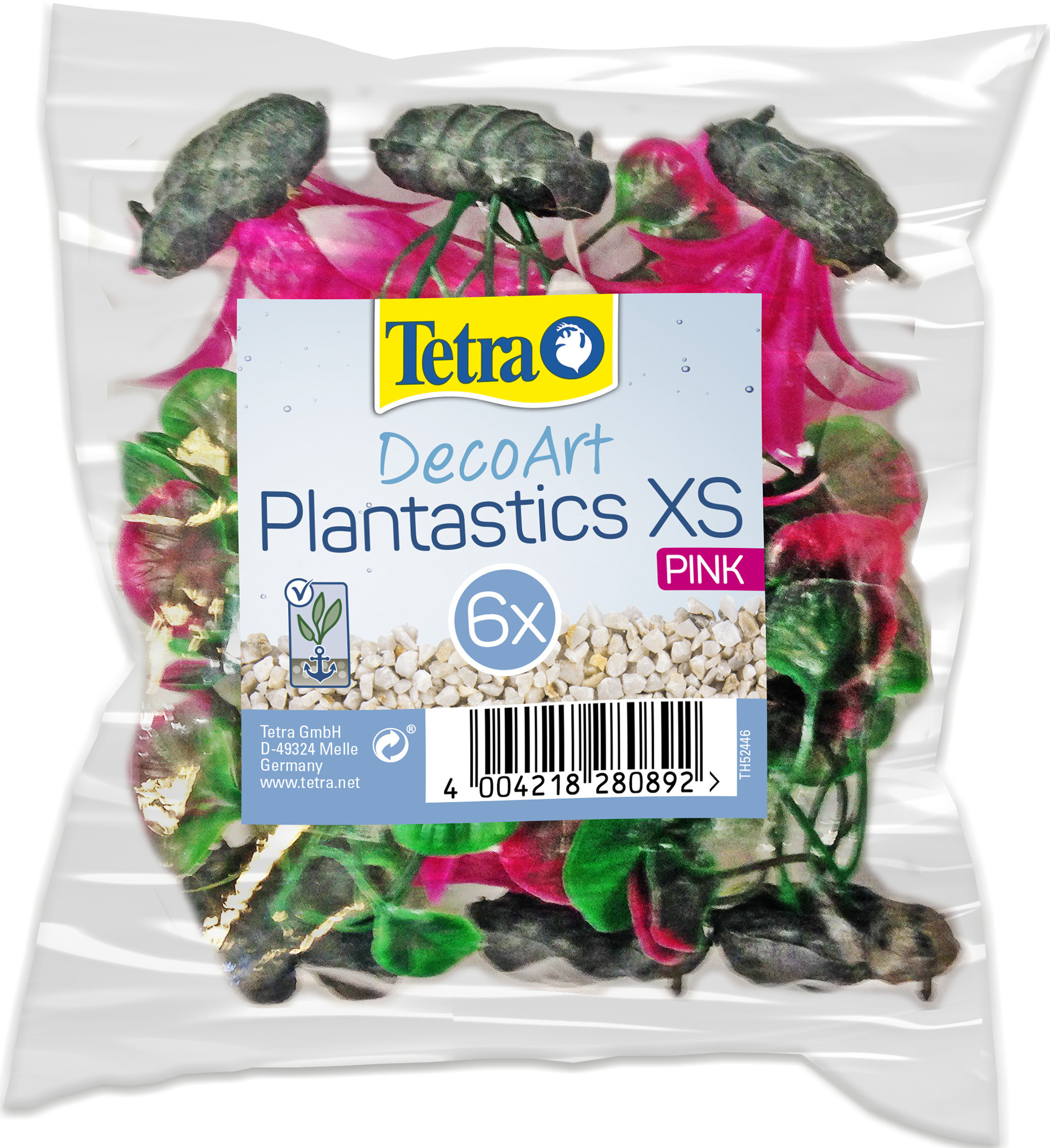 Tetra DecoArt Plantastics XS Pink 6 szt T280892