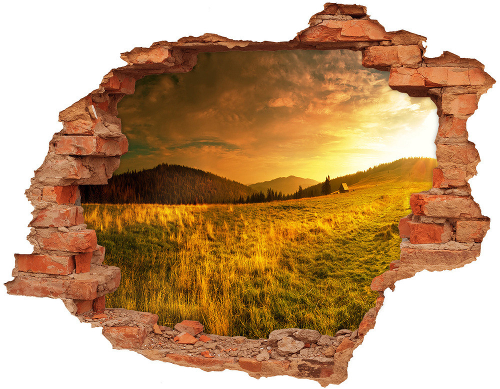 Wallmuralia.pl naklejka fototapeta 3D widok Panorama Tatr