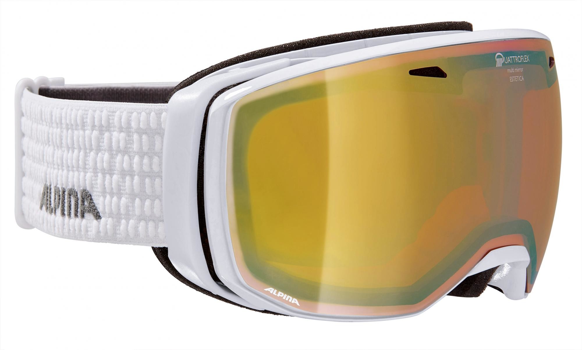 Alpina gogle narciarskie Estetica QMM White