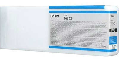 Epson KartridĹź z tuszem T6362 Niebieski WYDAJNY) marki o symbolu oem C13T636200 o pojemnoĹci 700 ml Produkt dostÄpny w ciÄ gu od 2 do 14 dni
