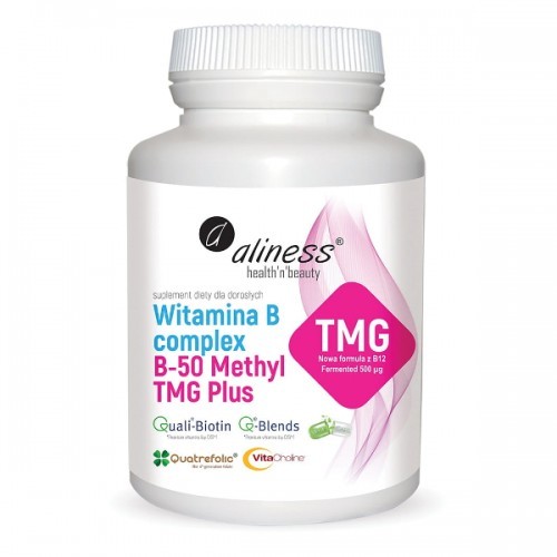 MEDICALINE Witamina B Complex B-50 Methyl TMG PLUS (aliness) TT001071