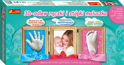 Ranok Creative Odlew 3D rączki i stópki maluszka