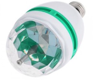 Iso Trade Żarówka Projektor Disco Diody Led Laser Rgb 3 W 1075 00001075