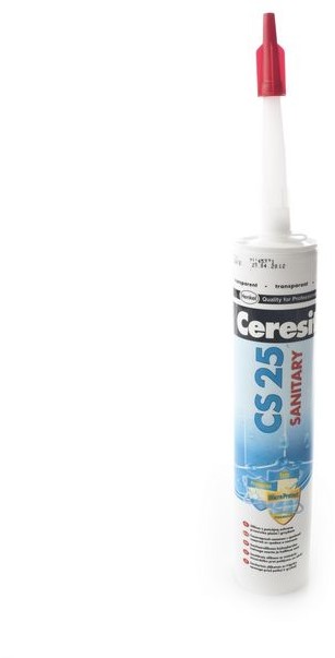 Ceresit Silikon sanitarny CS25 przezroczysty 280ml- 1573248 lub 467518