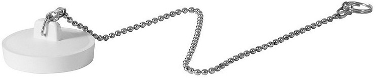 Tycner Korek syfonu wanny z łańcuszkiem