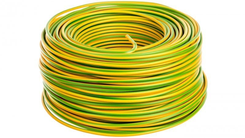 HELUKABEL Przewód instalacyjny H07V-K 2,5 zielono-żółty 29146 /100m/ 29146