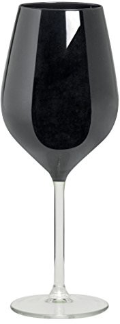 Excelsa Scratch kielich Color Wine CL 50, szkło, czarna, 7 x 7 x 23 cm 49712