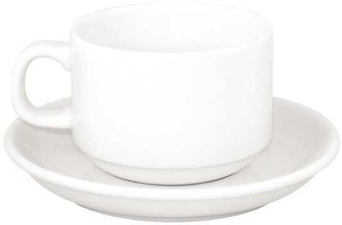 Athena Hotelware Athena Hotel produkt cc202 ze spodkiem, białe (24 sztuk) CC202