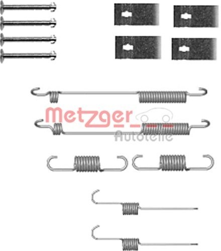 Metzger Metzger 105-0846 zestaw akcesoriów, szczęki hamulcowe 105-0846