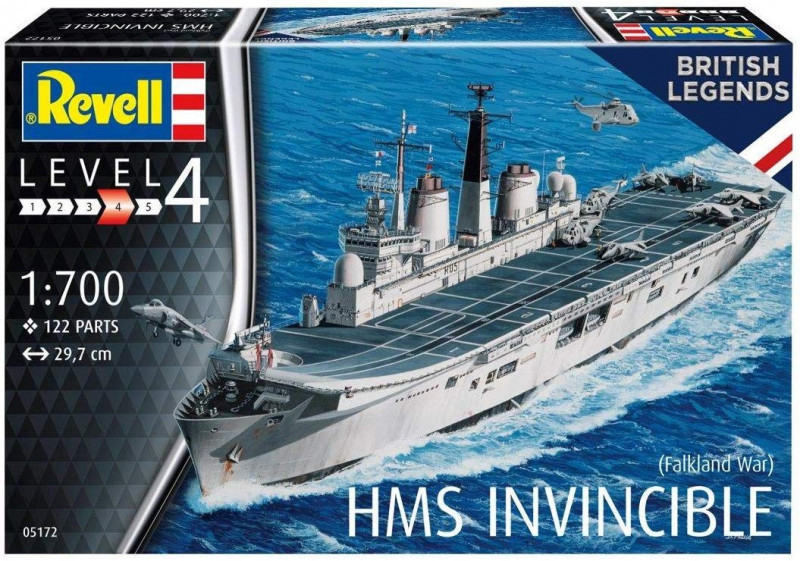 Revell Model plastikowy HMS Invincible Falkland War