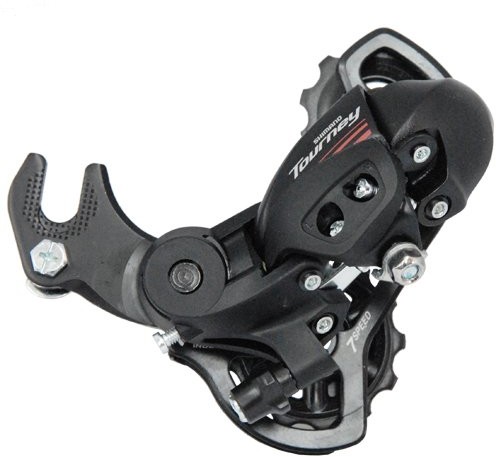 Shimano Przerzutka tylna A070 Smart 7-biegowe z adapter przerzutka Tourney RD-A070 7-fach nr art. e-rda070b RDA070B