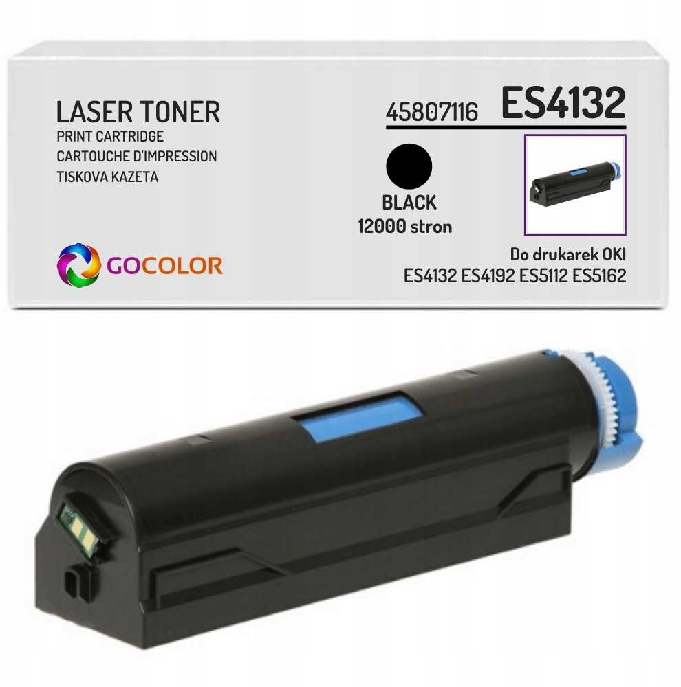 Toner zamiennik do Oki ES4132 45807116 12000 stron