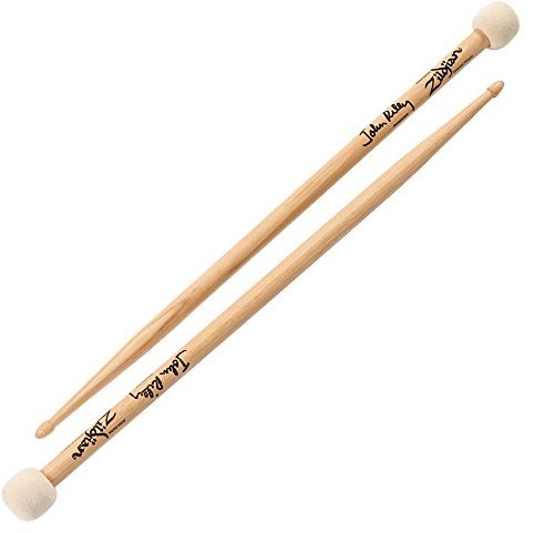 Zildjian seria artysty młotki HICKORY - John Riley - para podwójnych patyczków/młotków z filcową głową ZSDMJO