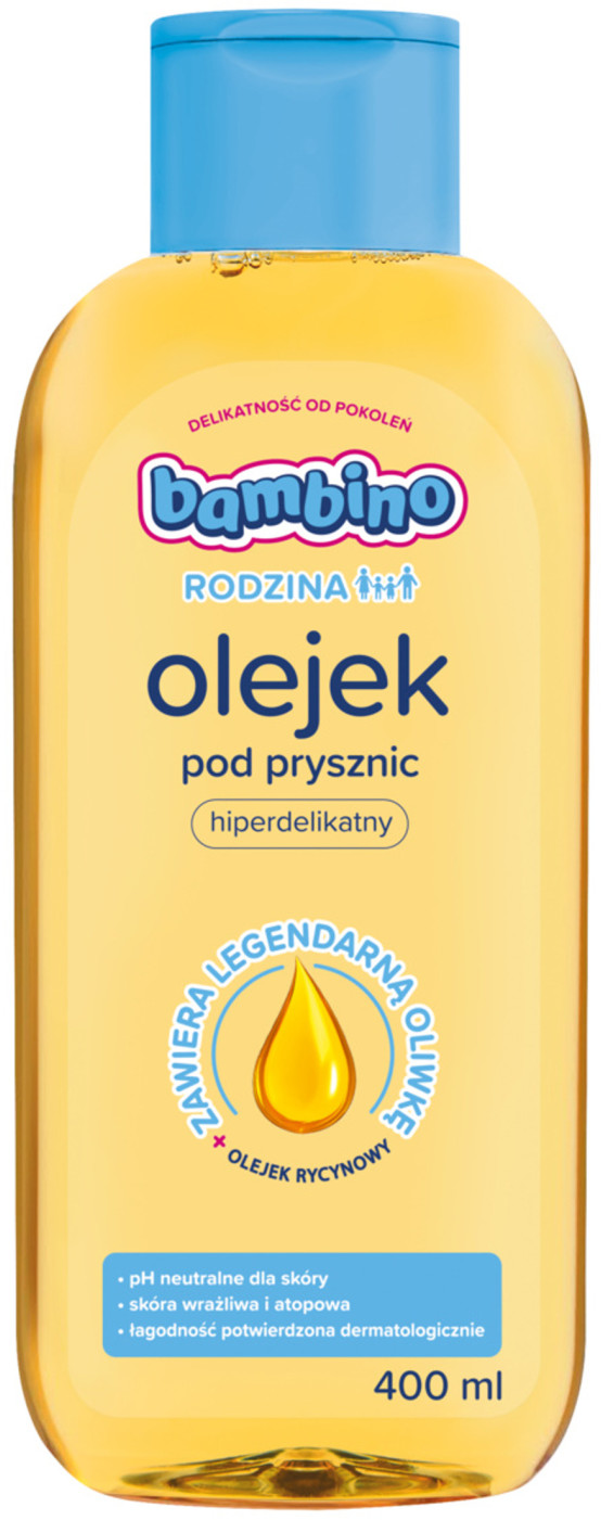 Bambino Rodzina żel pod prysznic o zapachu rabarbaru, 1000 ml
