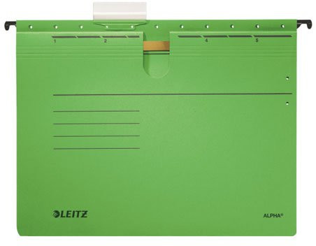 Leitz Skoroszyt zawieszany Alpha, A4, zielony 19840055